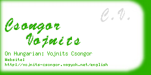 csongor vojnits business card